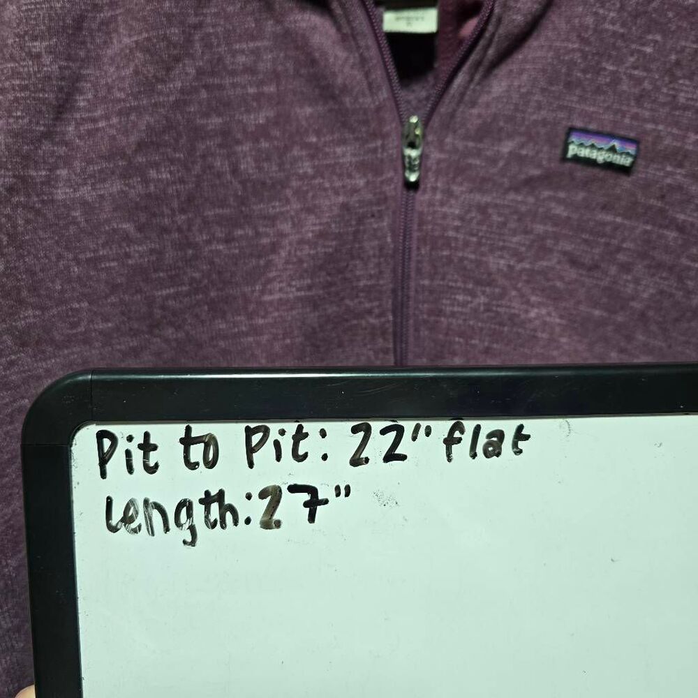 Patagonia Better Sweater Jacket Tyrian Purple XL Outdoor Fall Winter Trendy - Picture 7 of 7